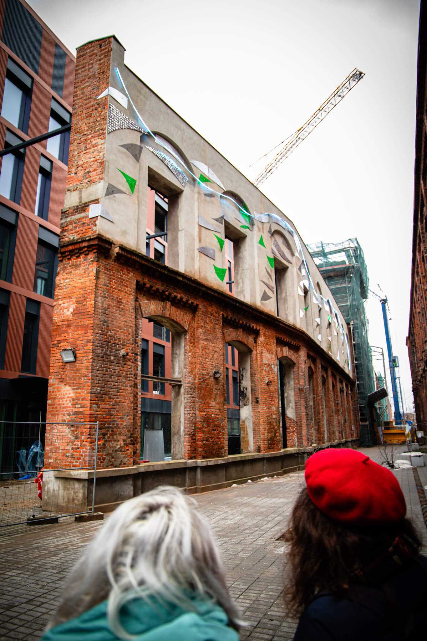 Instalacja artystyczna, fot. Agata Kłos